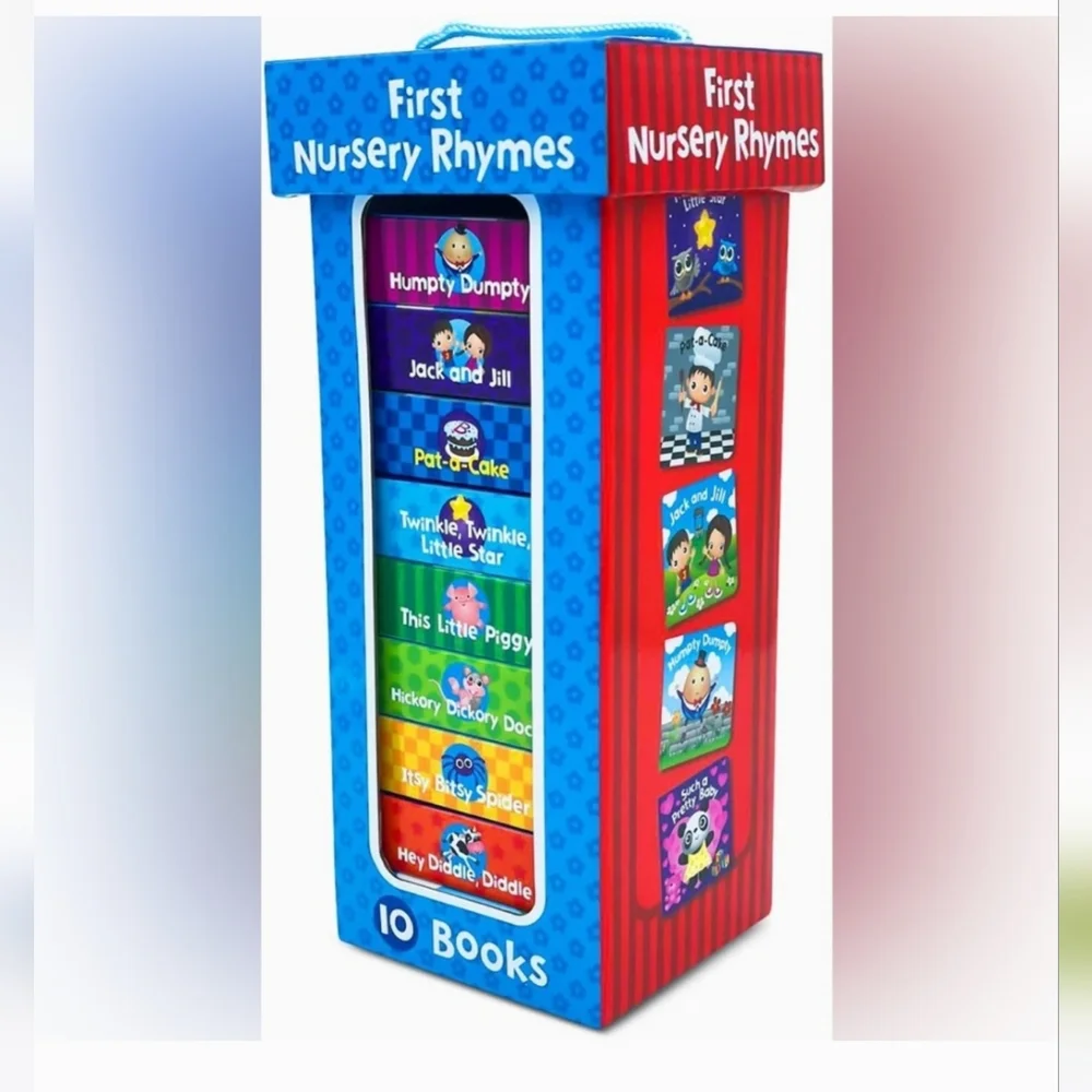 #051- First Nursery. Rhymes - 10 BOOKS NEW
